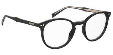 Premium Women Levi's Model Eyeglasses: LV 5016 - Black(2)- SpecSMART Eye Clinic (Diagonal View)